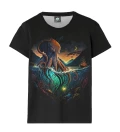 Damski t-shirt Mystic Octopus Black