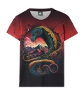 Mystic Snake womens t-shirt