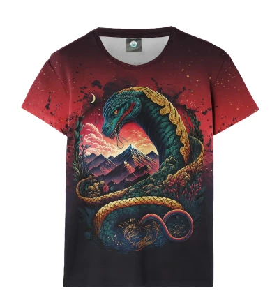 Damski t-shirt Mystic Snake