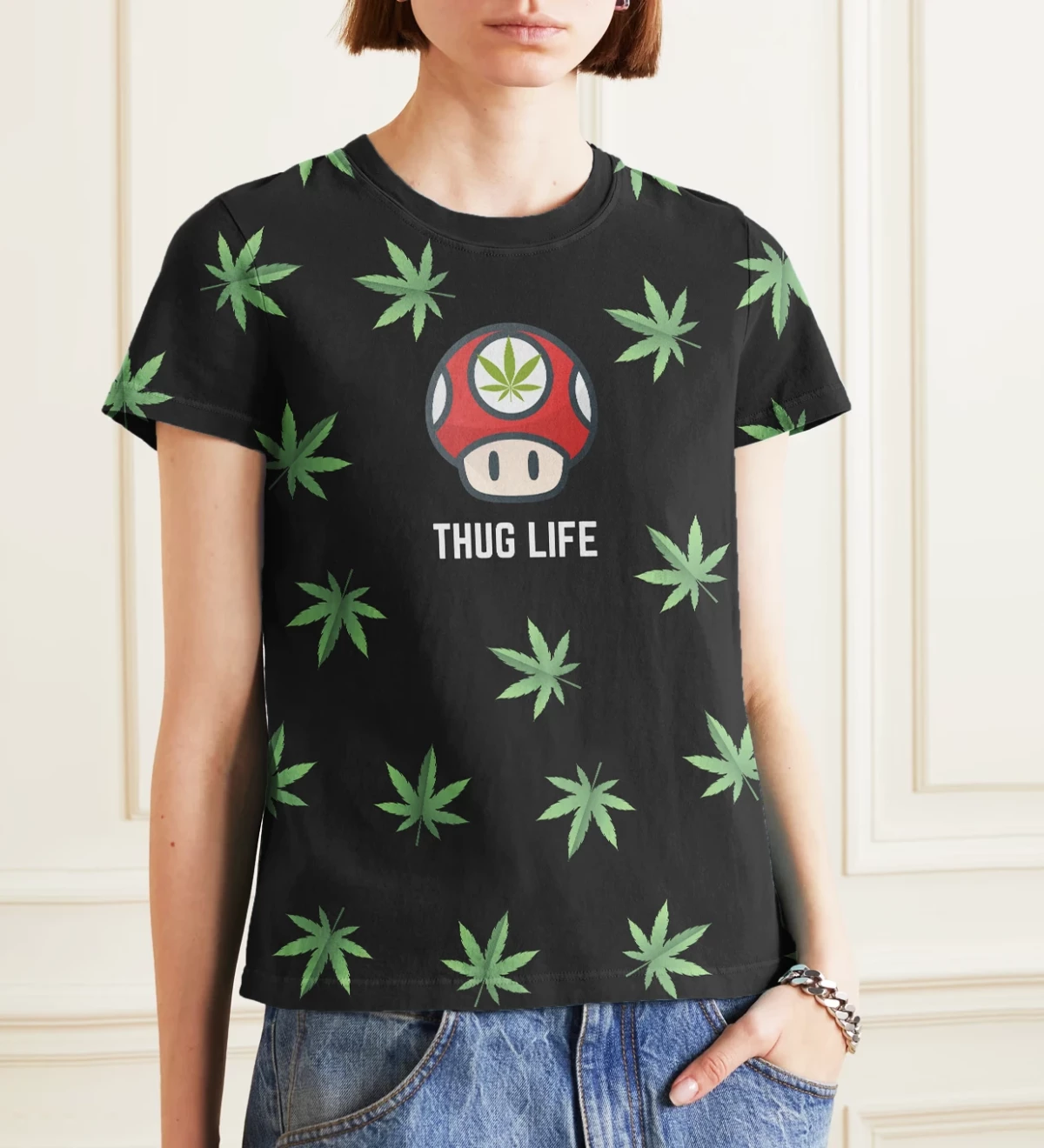 t-shirt Official womens - Life Store Thug