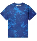 Blue Camouflage Oversize T-shirt