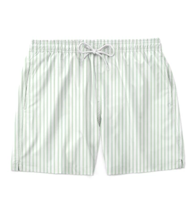 Aquamarine Lines shorts