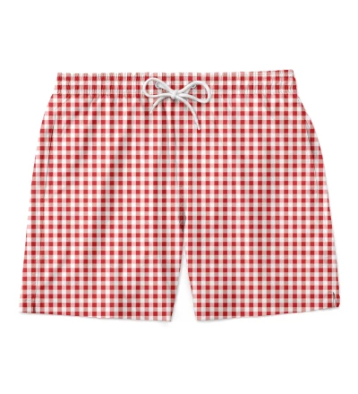 Red Squares shorts