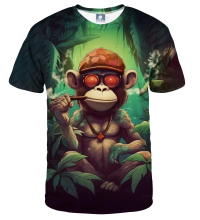 T-shirt Chilling Monkey