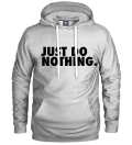 Just do nothing womens hoodie