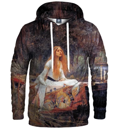 Lady of Shalott womens hoodie