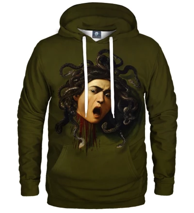 Head of Medusa womens hoodie
