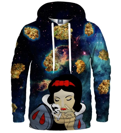 Space Weed womens hoodie