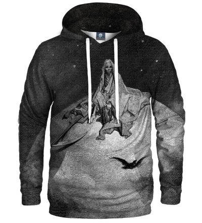 Dore Series - Death Raven womens hoodie