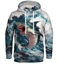 Damska bluza z kapturem Shark Storm