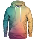Colorful ombre womens hoodie