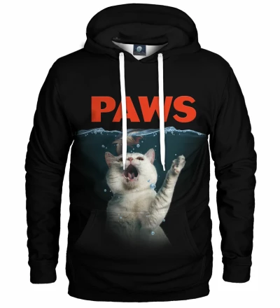 Paws womens hoodie