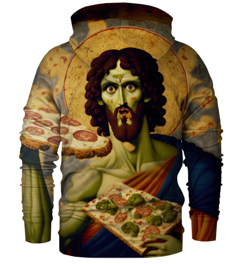 Medieval Pizza womens hoodie