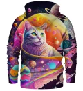 Cosmic Cat womens hoodie