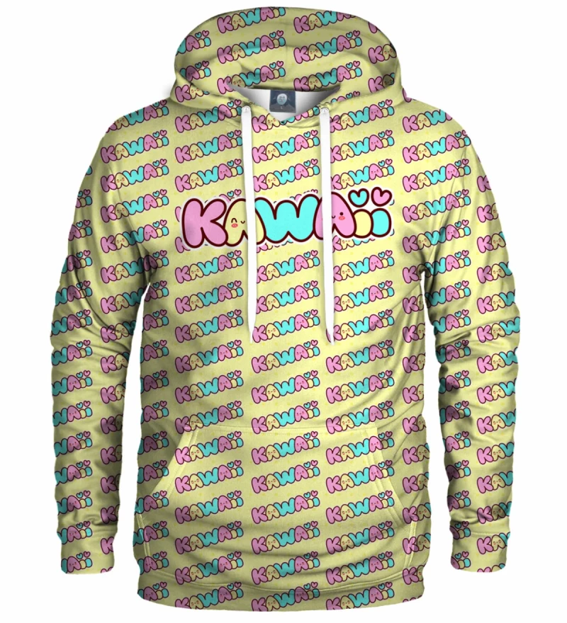 Kawaii Yellow womens hoodie - Official Store