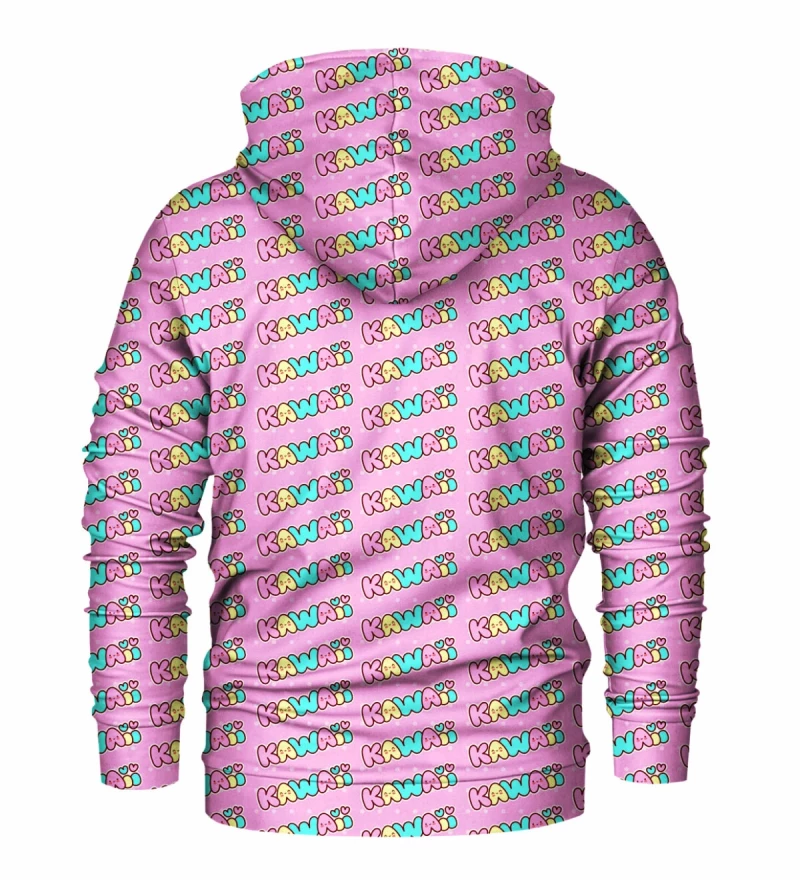 Kawaii Pink womens hoodie
