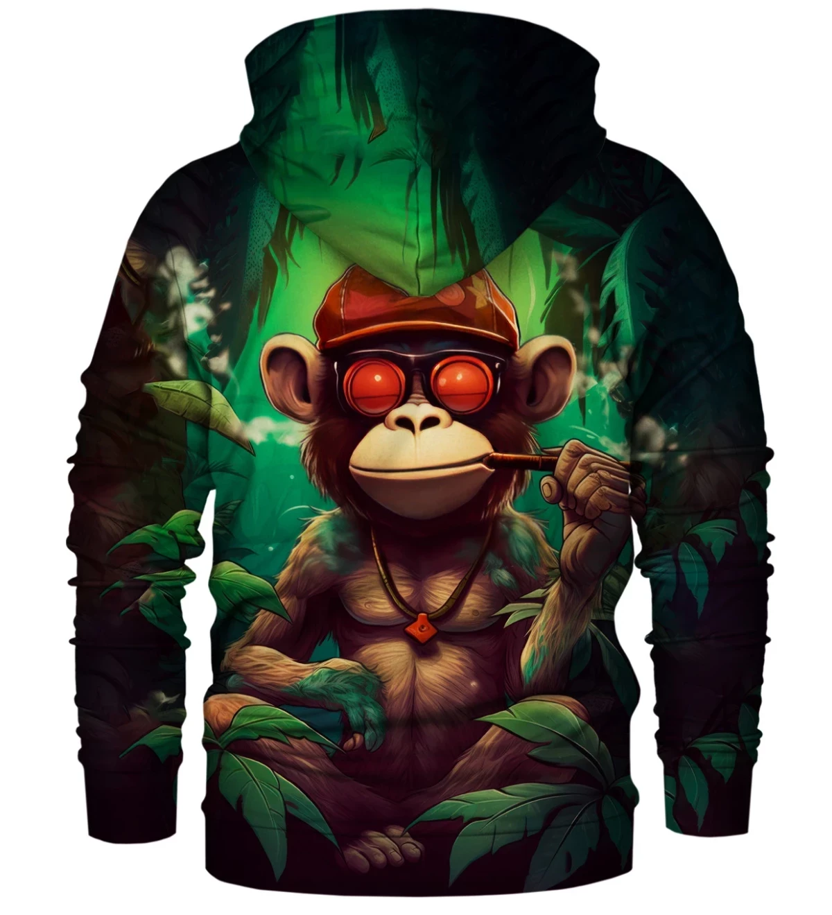 Grass Monkey, That Funky Monkey - Grookey Hooded Sweatshirts