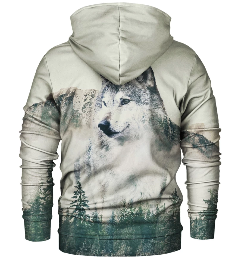 Mighty Wolf womens hoodie