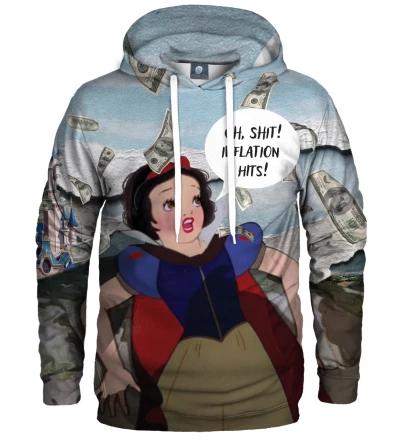 Inflation womens hoodie