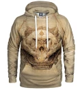 Dragon Skull Sketch womens hoodie