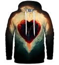 Dark Heart womens hoodie