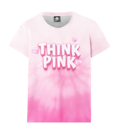 Damski t-shirt Think Pink