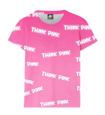 Damski t-shirt Pinky Thoughts