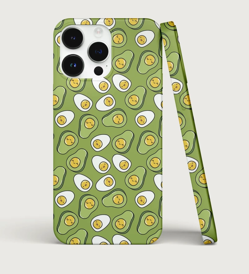Eggcado phone case