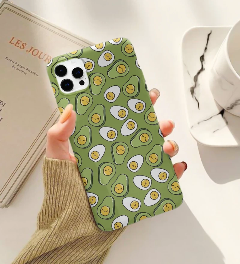 Eggcado phone case