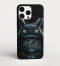 Dark Totoro phone case, iPhone, Samsung, Huawei