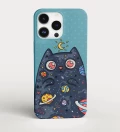 Space Cat phone case, iPhone, Samsung, Huawei