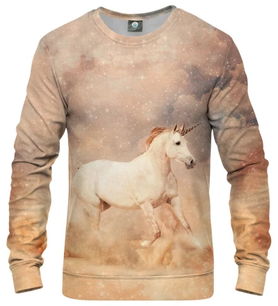 Hard unicorn womens sweatshirt