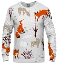What does the fox say? womens sweatshirt