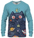 Space Cat womens sweatshirt