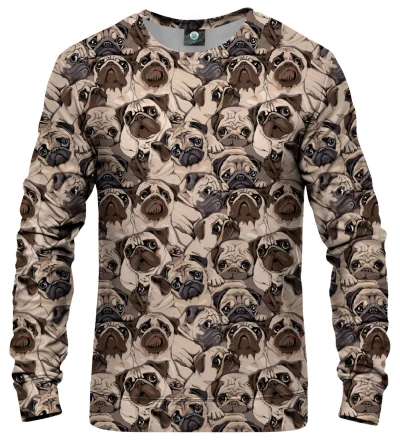 Pugsy womens sweatshirt