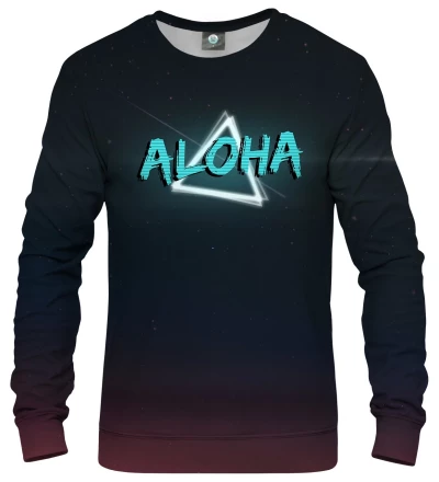 Neon aloha womens sweatshirt