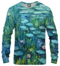 Water Lillies womens sweatshirt