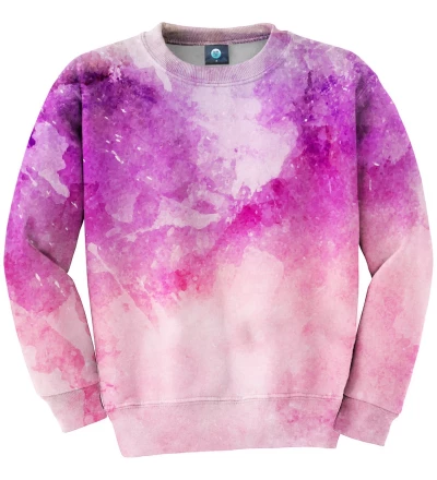 Midnight Watercolor womens sweatshirt