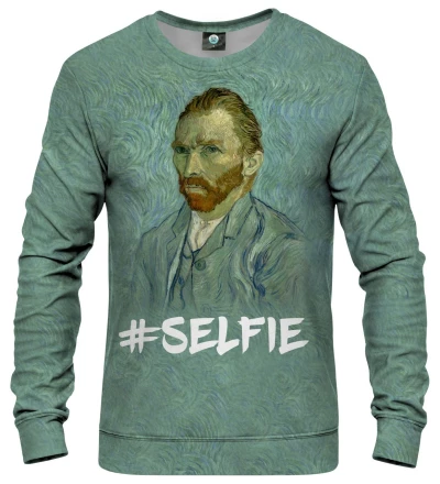 Selfie Gogh womens sweatshirt