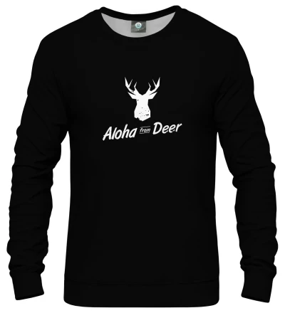 Deer number six womens sweatshirt