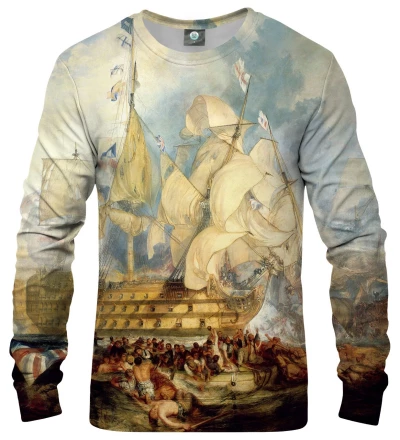 The battle of Trafalgar womens sweatshirt