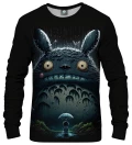 Dark Totoro womens sweatshirt