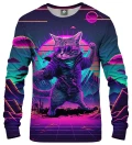 Retro Cat womens sweatshirt