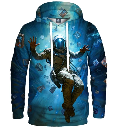 Space Distortion womens hoodie