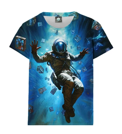Space Distortion womens t-shirt