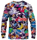 Out in Space womens sweatshirt