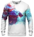 Colorful Fighting Fish womens sweatshirt