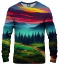 Colorful Landscape womens sweatshirt