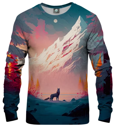 Winter Wolf womens sweatshirt