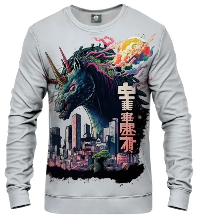 Unicorn Strike womens sweatshirt